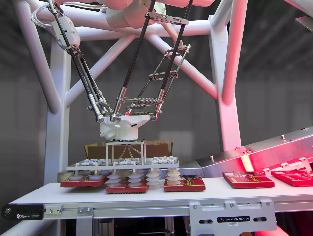 The FANUC M-3iA/6S is a high-speed delta robot for assembly, picking, packing and inspection applications.