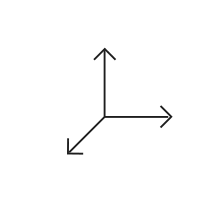 Pictogram for 6-axis retrofit kits (ROBOMACHINES) in black. SVG format.