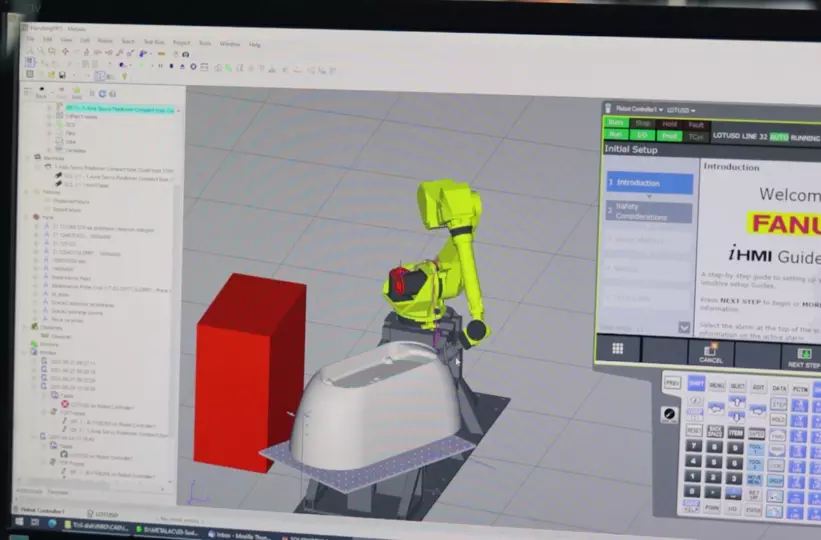Success Story Metalac. Metalac specialises in creating kitchen sinks and bathtubs. Many tasks throughout industry are tailor-made for automation. Grinding and polishing are among this number, particularly when challenging materials make these processes slow and onerous for human operatives.