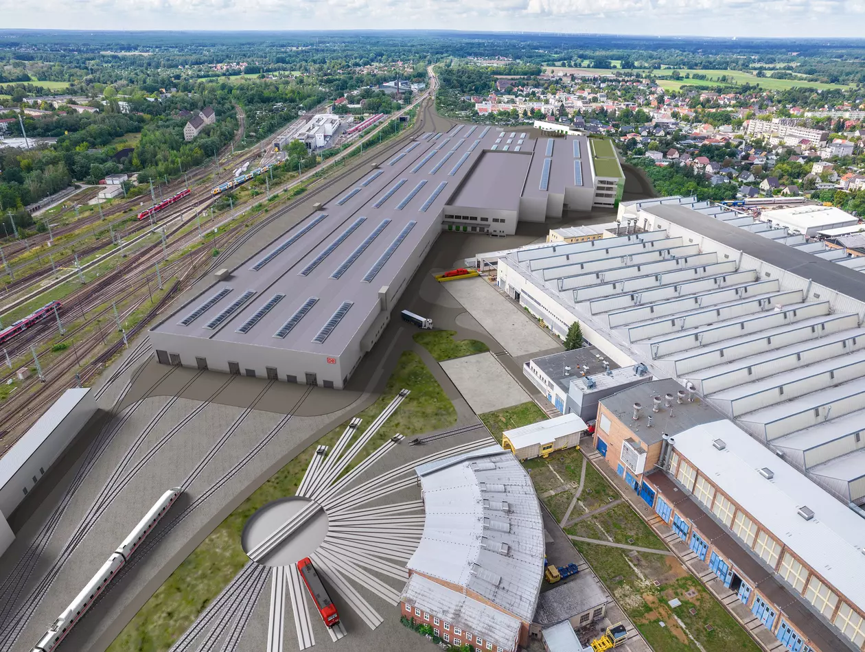 Deutsche Bahn press release visual