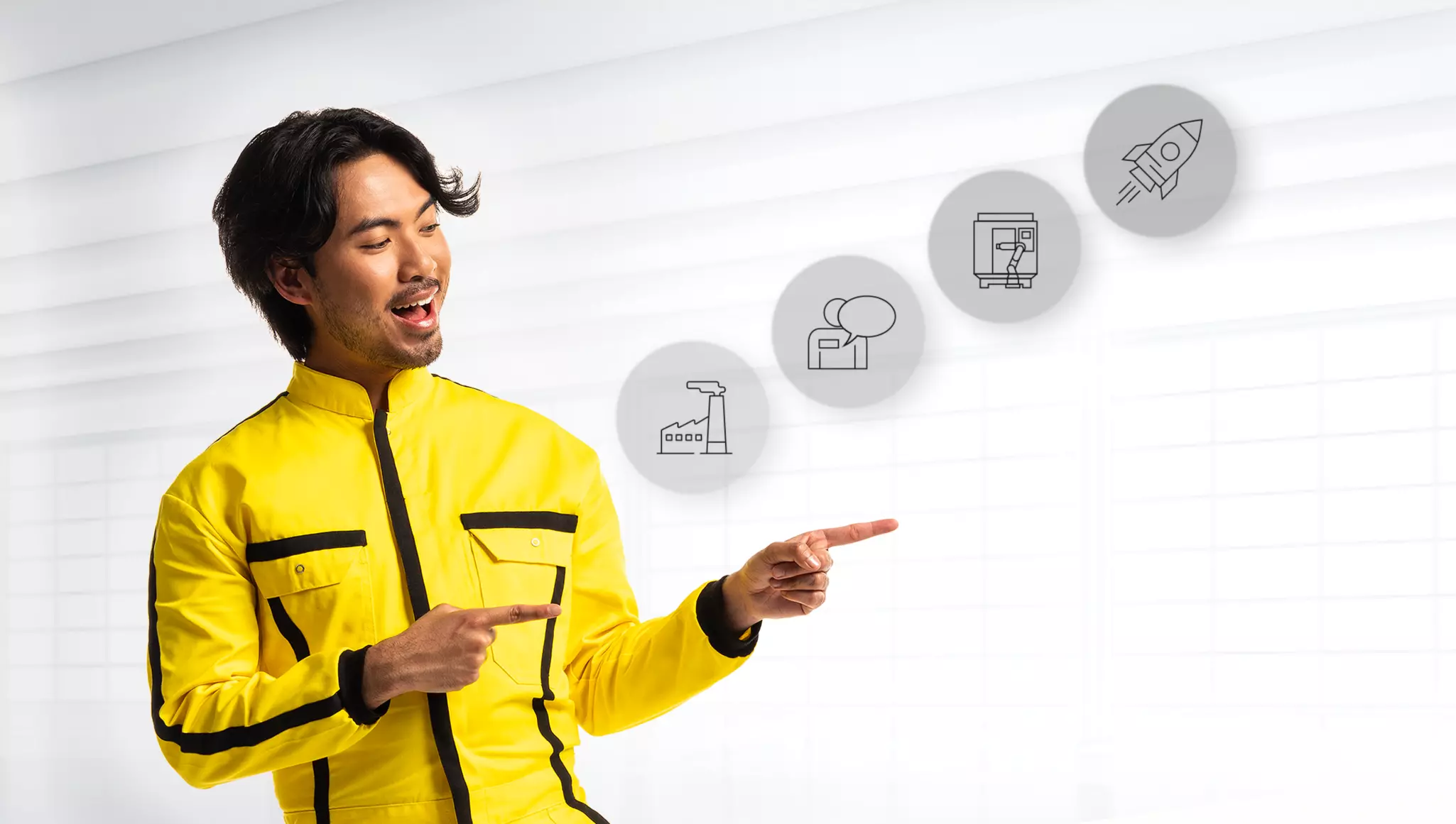 Hot Spot Elememt LP My First Robot, The 4 Key Steps Of The Robot Tour