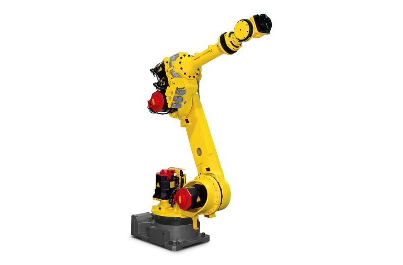 The FANUC R-1000/80-22A is a high-speed robot for a range of operations including welding, handling and palletising.