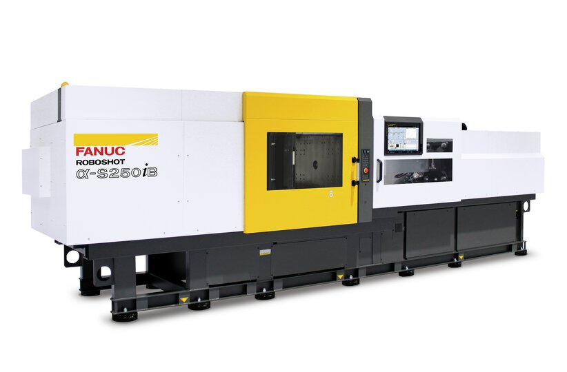 The FANUC Roboshot α-S250iB takes state-of-the-art CNC precision technology and applies it to electric injection moulding.