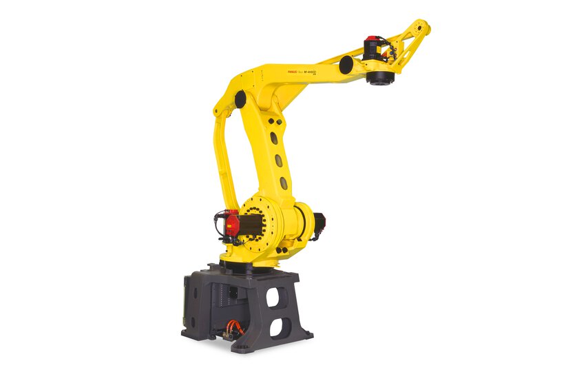 The FANUC M-410/315F-31C is a robot specifically designed for palletising and handling applications.