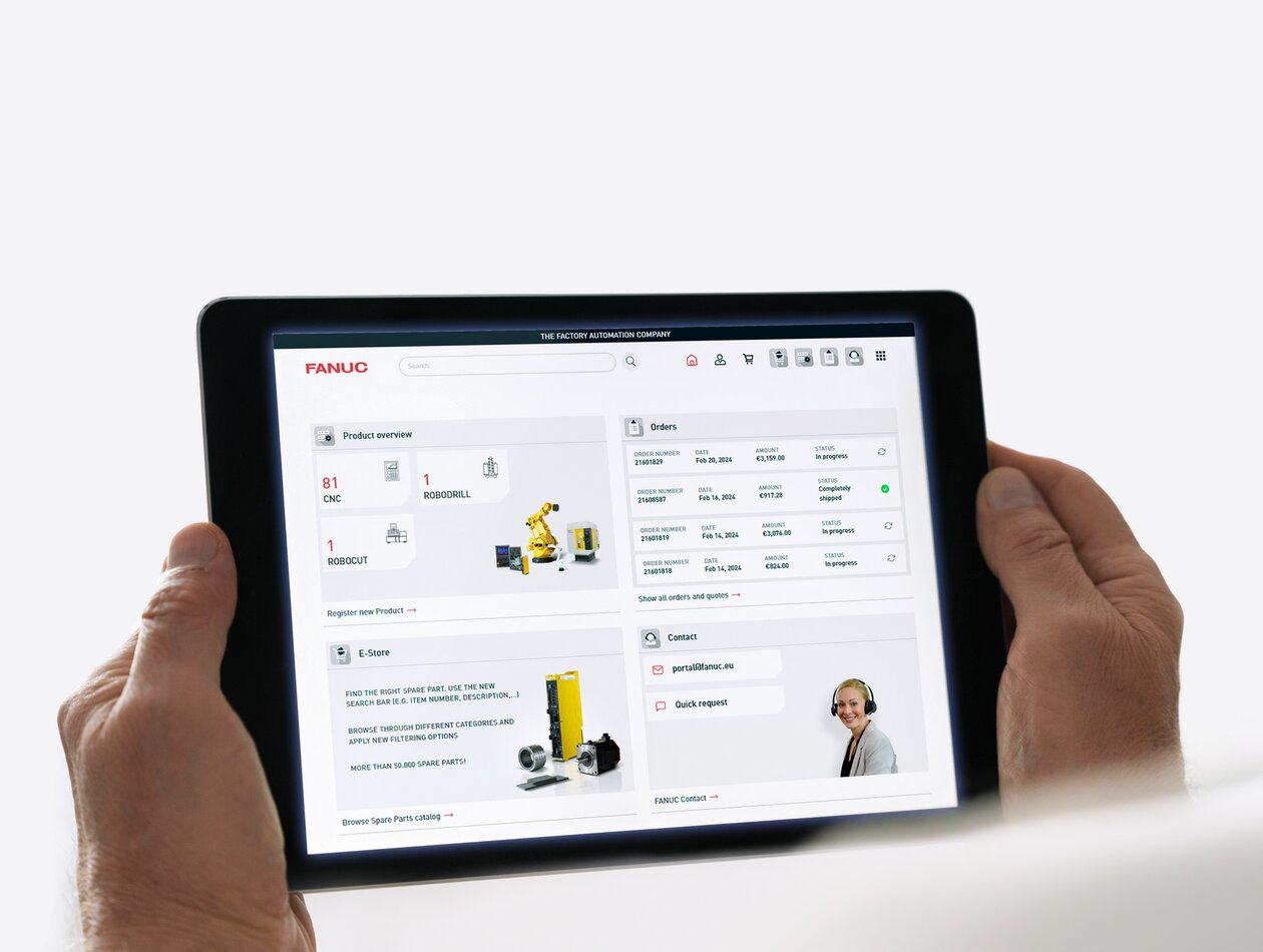 Originele spare parts voor robots, CNC en automatisering | FANUC