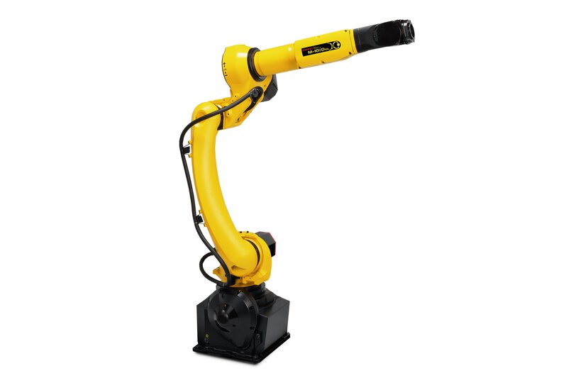 The FANUC M-10/10-16D is a fast 6-axis handling robot designed for various industrial applications.