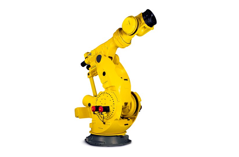 The FANUC M-2000/2300F-37A is a heavy-duty robot designed for high-performance handling applications. 