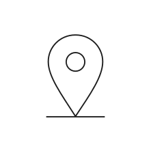 Pictogram for Subsidiary (Organization) in black. SVG format.