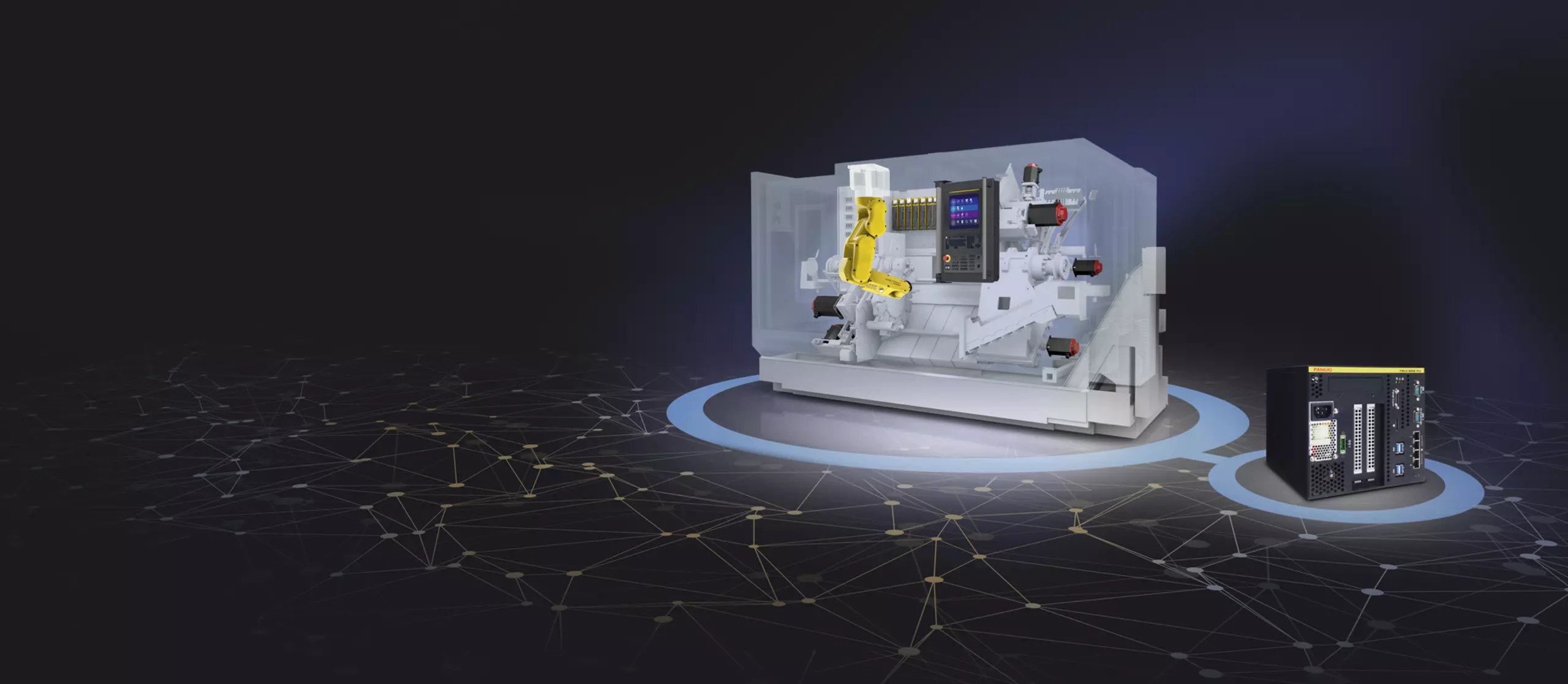 The picture shows the ghost machine with the FIELD Box.