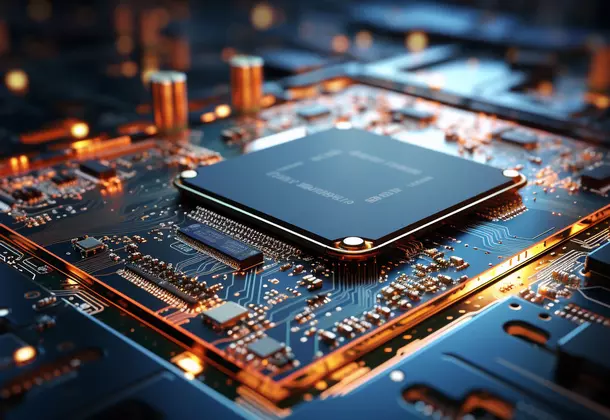 Chip as an example for the electronics industry