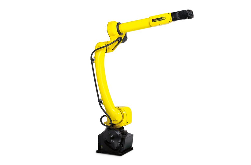 The FANUC ARC Mate/8-20D is a robot specifically designed for arc welding.