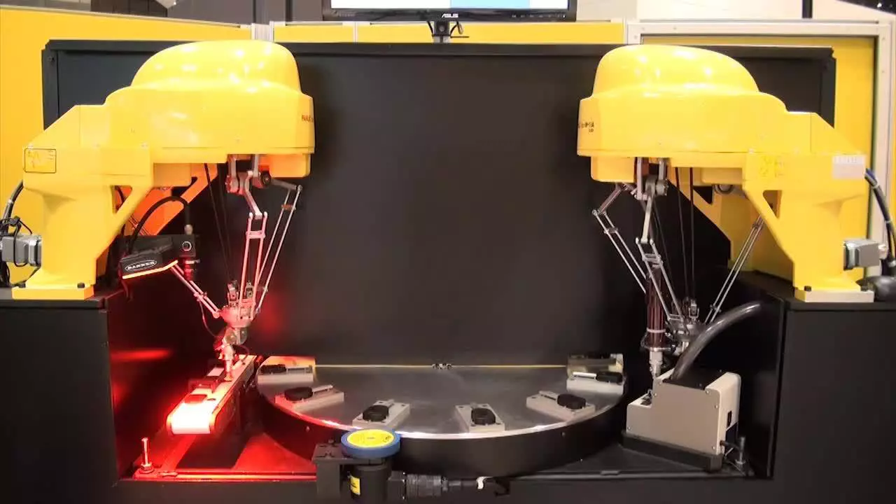 Robot FANUC M-1iA - Gruppo portachiavi