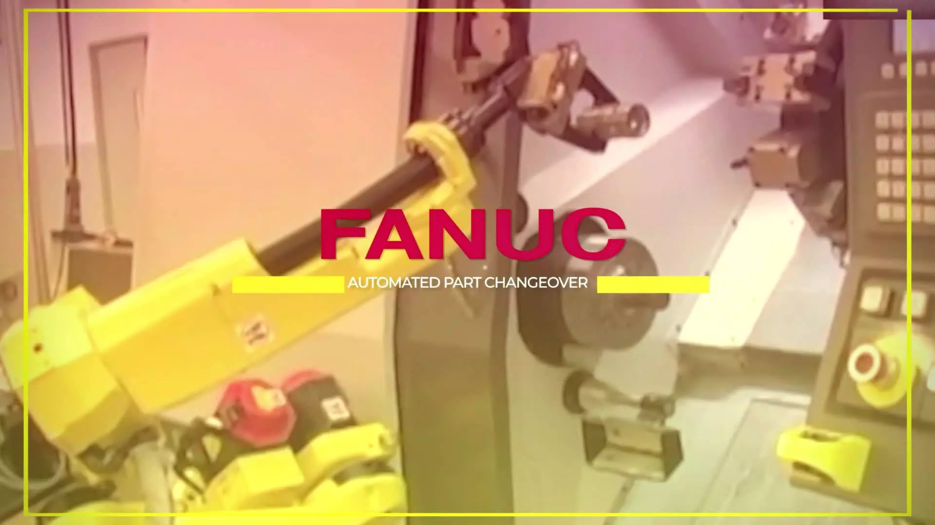 Machine Tool Loading with FANUC M-10iA Robot