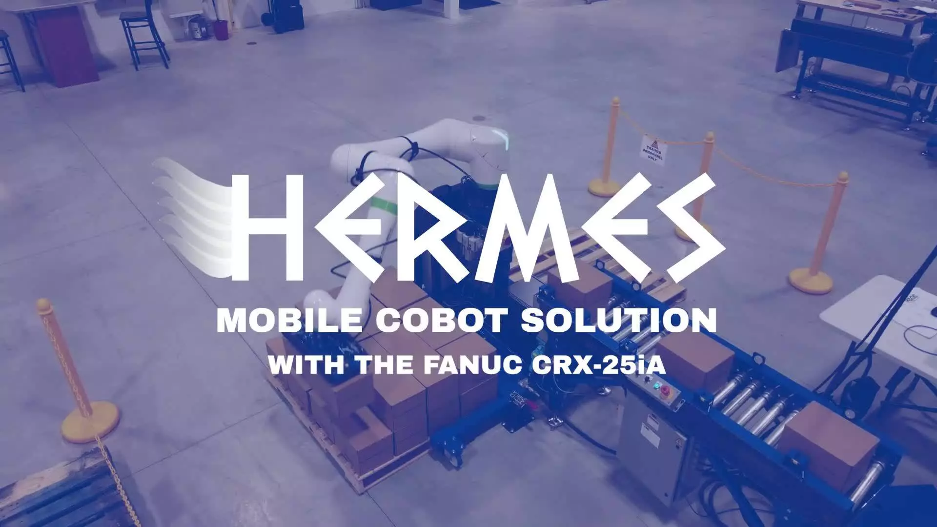 Système de palettisation collaboratif mobile