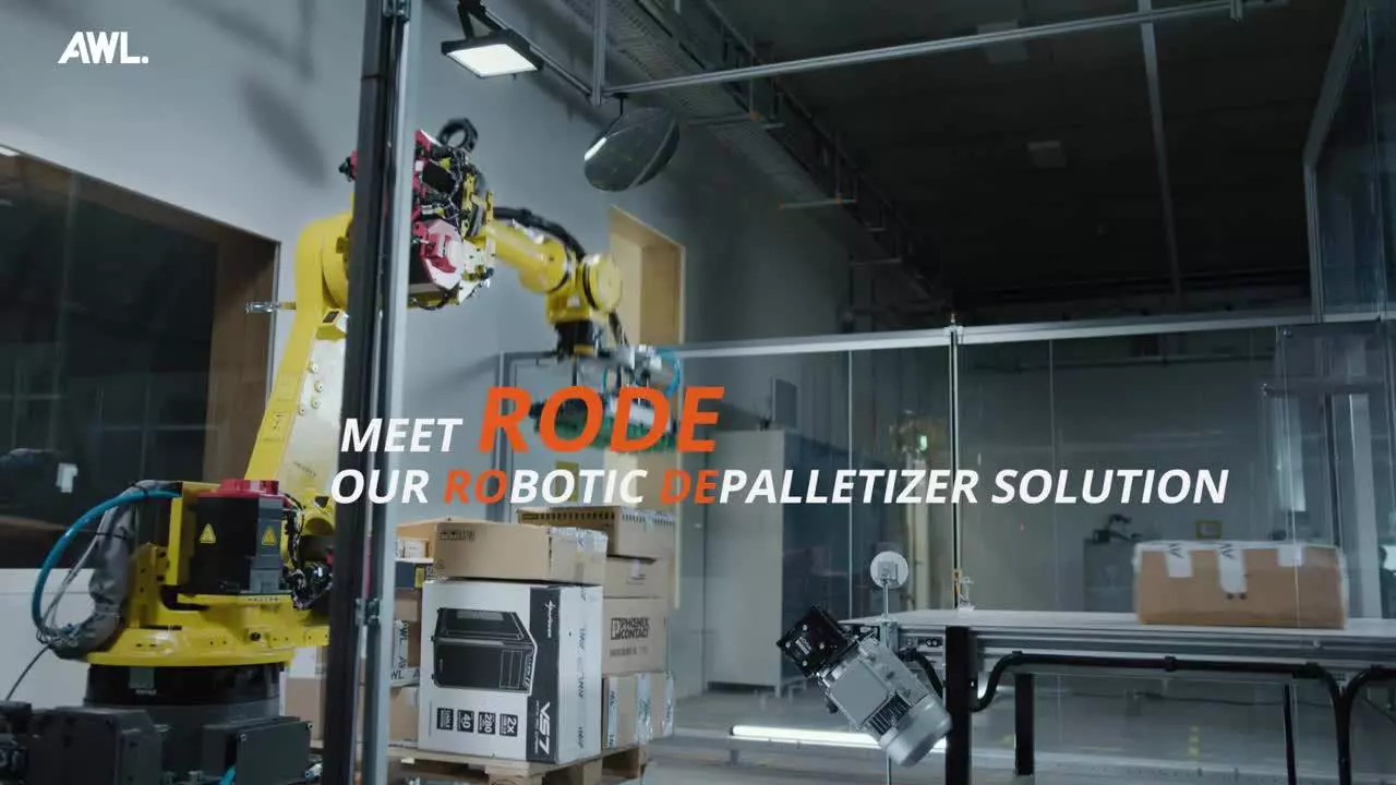 RODE Robot Depalletiser