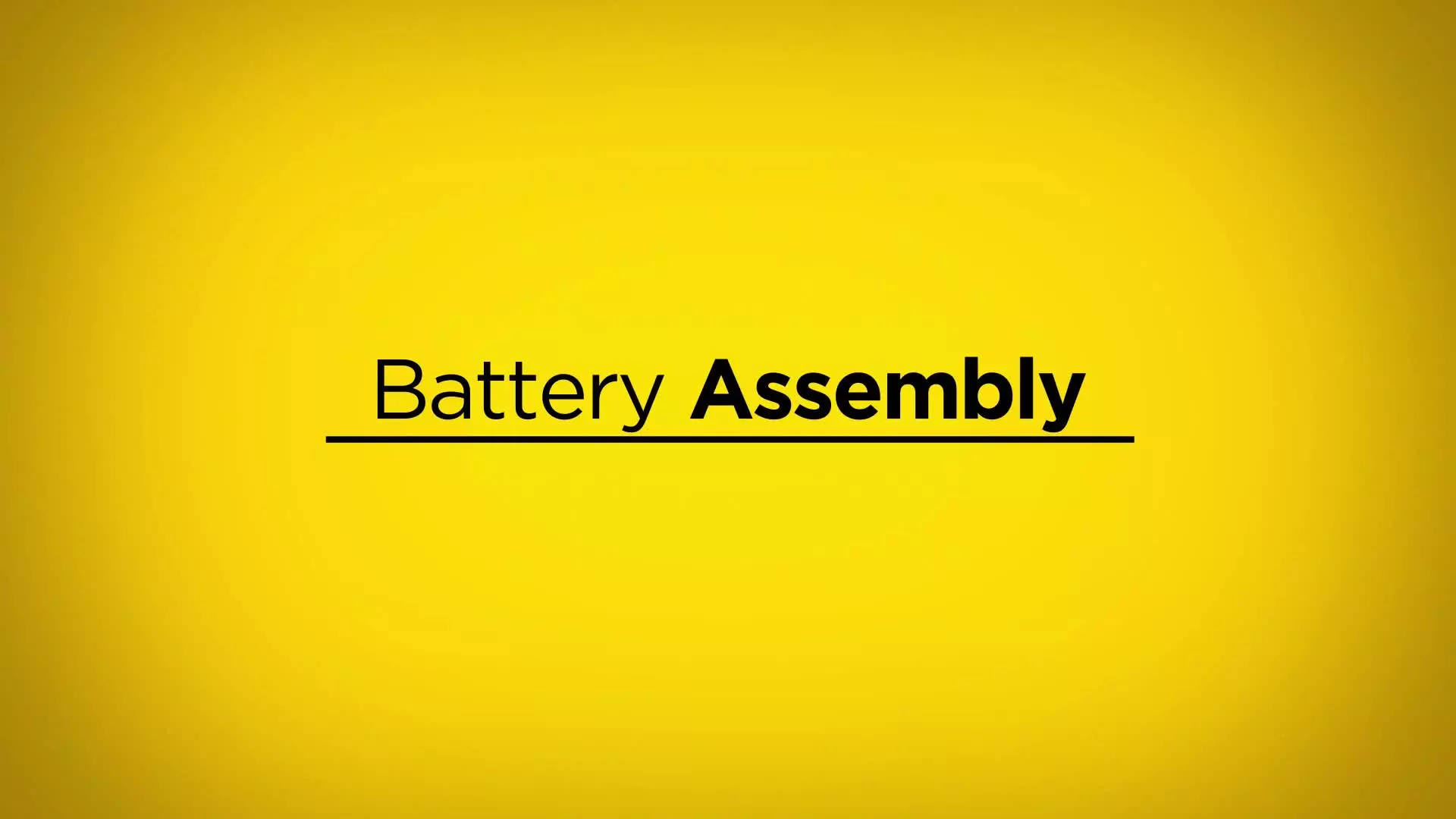 Battery Assembly