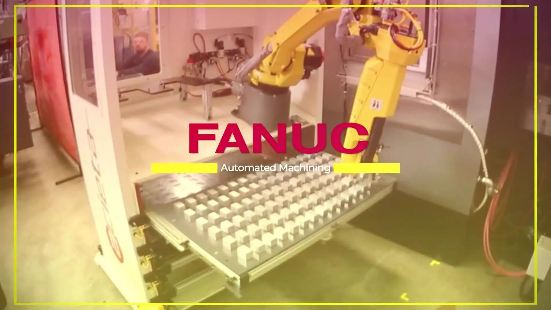 "The Lean Machine Generation 2" Robotic Machine Tending System